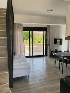 Posezení v ubytování MALUX Aegean Maisonettes