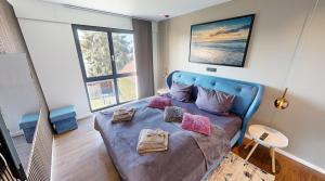 Χώρος καθιστικού στο Ocean House Glück