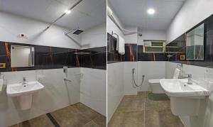 Vannituba majutusasutuses Hotel Abhi Suites