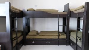 Palanda nebo palandy na pokoji v ubytování Apple Hostel Bishkek