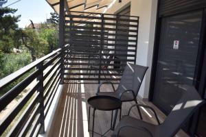 Balkón nebo terasa v ubytování MALUX Aegean Maisonettes