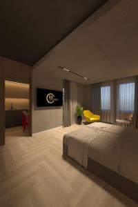 Una cama o camas en una habitación de Open Space