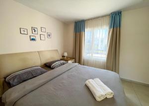 Lova arba lovos apgyvendinimo įstaigoje Garden Loft with Pool in Alsancak Kyrenia by HolidayKeys