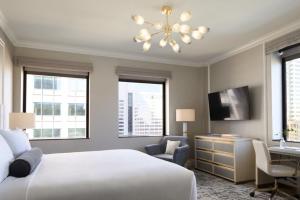 Ένα ή περισσότερα κρεβάτια σε δωμάτιο στο InterContinental Indianapolis by IHG
