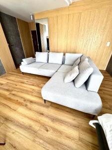 Posedenie v ubytovaní Apartament Kamień i Morze