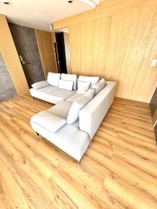 Posedenie v ubytovaní Apartament Kamień i Morze