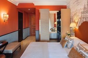 Letto o letti in una camera di Starhotels Michelangelo Rome