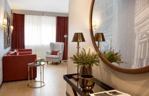 Area soggiorno di Starhotels Michelangelo Rome