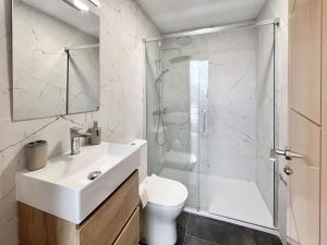 Kúpeľňa v ubytovaní Apartamentos Varela 14