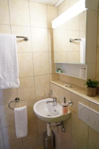 Koupelna v ubytování Centra Hotel Winterthur