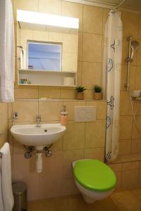 Koupelna v ubytování Centra Hotel Winterthur
