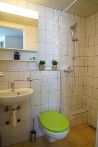 Koupelna v ubytování Centra Hotel Winterthur