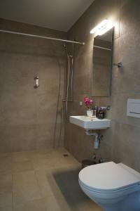 Koupelna v ubytování Centra Hotel Winterthur