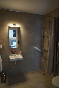 Koupelna v ubytování Centra Hotel Winterthur