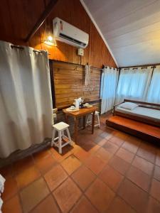 Katil atau katil-katil dalam bilik di Vila Flor Residence