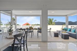 Χώρος καθιστικού στο Villa Paradisio