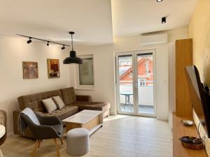 Posezení v ubytování Cvetkovic apartman