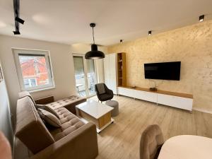 TV o dispositivi per l'intrattenimento presso Cvetkovic apartman