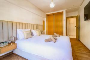 Postel nebo postele na pokoji v ubytování Piscine- Résidence haut de Gamme