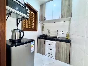 Kuchyň nebo kuchyňský kout v ubytování cosy studio au cœur de rabat agdal