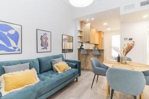 Χώρος καθιστικού στο Your luxury getaway in downtown Zaragoza