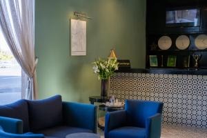 Posezení v ubytování Kech Boutique Hotel & Spa
