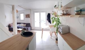 Køkken eller tekøkken på Maisonnette en Provence