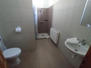 Koupelna v ubytování Beck Pince