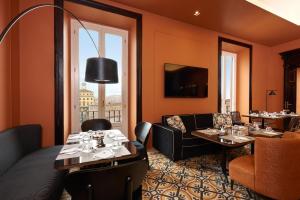 Posezení v ubytování Mascagni Luxury Rooms & Suites
