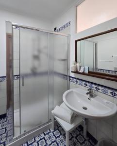 Koupelna v ubytování Hotel Il Nido Sorrento