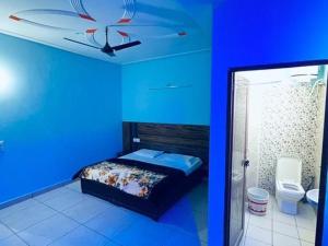 Postel nebo postele na pokoji v ubytování Green grapes