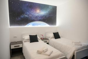 Letto o letti in una camera di Karlin's house Anzi - albergo diffuso