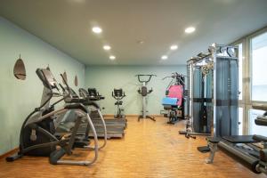 The fitness centre and/or fitness facilities at Residence Panigale