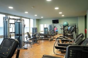 The fitness centre and/or fitness facilities at Residence Panigale