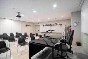 The fitness centre and/or fitness facilities at Residence Panigale