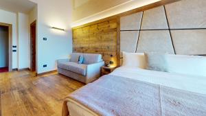Postel nebo postele na pokoji v ubytování Hotel Gardenia