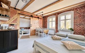 Kuchyň nebo kuchyňský kout v ubytování Apartamenty Marea Rentals Old Town Ustka + 30 fotografií