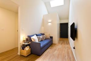 TV a/nebo společenská místnost v ubytování Gabi's House