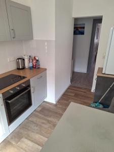 Η κουζίνα ή μικρή κουζίνα στο Apartment in Schweinfurt