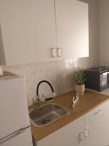 A kitchen or kitchenette at spyridoula studio