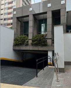 Balkón nebo terasa v ubytování HOTEL PERDIZES - FLAT Executivo - 1206