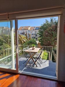 Un balcon sau o terasă la Lima Junior Residences
