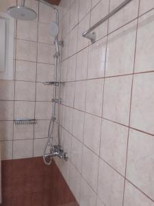 A bathroom at spyridoula studio