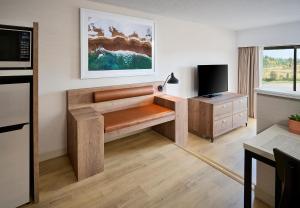 TV a/nebo společenská místnost v ubytování Valhalla Hotel & Conference Centre