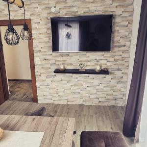 TV a/nebo společenská místnost v ubytování BORA Appartements Zell am See + 22 fotografií