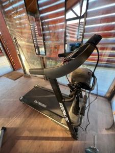 Fitness centrum a/nebo fitness zařízení v ubytování Cabañas Campestres El Sauce