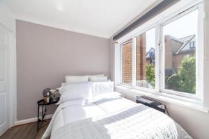 Postel nebo postele na pokoji v ubytování Family home