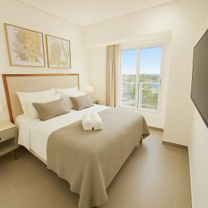 Ένα ή περισσότερα κρεβάτια σε δωμάτιο στο Residence del Maestro