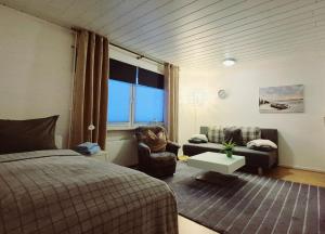 Ένα ή περισσότερα κρεβάτια σε δωμάτιο στο Apartment Rude