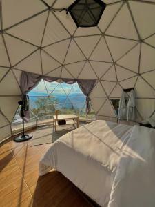 Postel nebo postele na pokoji v ubytování Andino Glamping